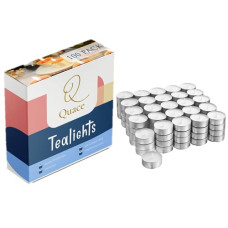 Deals, Discounts & Offers on  - Quace Wax Tealight Candles Set of 100 (White Unscented)
