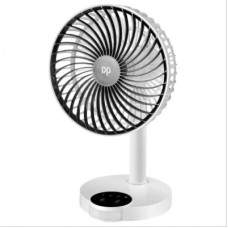 Deals, Discounts & Offers on Computers & Peripherals - DP 7626 (RECHARGEABLE TABLE FAN) 7626 (RECHARGEABLE TABLE FAN) USB Fan(White)