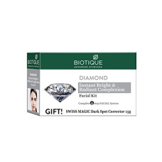 Deals, Discounts & Offers on  - Biotique Diamond Instant Bright & Radiant Complexion Facial Kit, 65g
