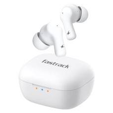 Deals, Discounts & Offers on Headphones - Fastrack Fpods(New Launch) FZ100 TWS in-Ear Earbuds with Mega 50 Hrs Playtime|Extra Deep Bass Driver|Quad Mic ENC