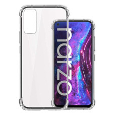 Deals, Discounts & Offers on Accessories - Dashmesh Shopping Back Case Cover Realme Narzo 30 Pro (Shock Proof Camara Protection|Slim|Transparent| Soft| Flexible)