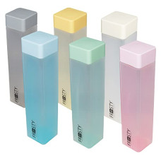 Deals, Discounts & Offers on  - AQUAQLEAN Frosty Plastic Food Grade Fridge Square Water Bottle Gift Set(6 pieces, 1L,Assorted) | 950 milliliter