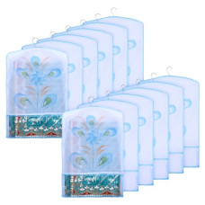 Deals, Discounts & Offers on  - Kuber Industries Hanging Saree Cover | Non-Woven Brush Painting Pattern Saree Cover | Saree Covers