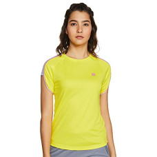 Deals, Discounts & Offers on Men - T-Shirt WMN SG RN WTESST011 Celandine M