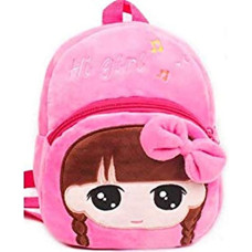 Deals, Discounts & Offers on Backpacks - DZert Kids School Bag Soft Plush Backpacks Cartoon/Boy/Girl/Baby/ (2-5 Years) (Hi Girl)