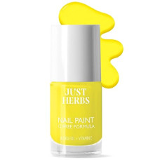 Deals, Discounts & Offers on Beauty Care - Just Herbs Nail Polish 12 Chemical Free Formula Quick Dry, Glossy Finish and Long Lasting Nail Paints (Electric Lime)