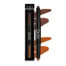 Deals, Discounts & Offers on Beauty Care - RENEE 2 In 1 Transfer Not Crayon LC 04, 4gm| Long Lasting & Smudge Proof Formula| Matte Lip Color with 1 Light & Dark Shades| Enriched with Shea Butter