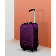Deals, Discounts & Offers on  - AKSHATMedium Cabin & Check-in Set (65 cm) 3 Wheels - POLYESTER SOFTSIDED LUGGAGE - Purple