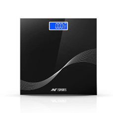 Deals, Discounts & Offers on  - Ant Esports Flora Wave Digital Weighing Scale, Highly Accurate Digital Bathroom Body Scale, Precisely Measures Weight up to 180Kg - Black