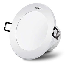 Deals, Discounts & Offers on  - wipro Aluminium Garnet 5W Round Downlight Junction Box | Red | Glare-Free Design | Recessed Downlighter