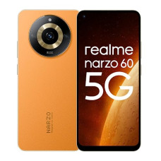 Deals, Discounts & Offers on Electronics - realme narzo 60 5G (Mars Orange,8GB+128GB) 90Hz Super AMOLED Display | Ultra Premium Vegan Leather Design | with 33W SUPERVOOC Charger