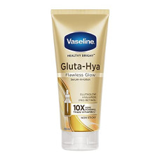 Deals, Discounts & Offers on  - Vaseline Gluta-Hya Flawless Glow, 200ml, Serum-In-Lotion, Boosted With GlutaGlow,