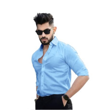Deals, Discounts & Offers on Men - Tee Projekt Cotton Spread Collar Long Sleeve Shirt