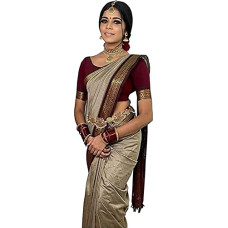 Deals, Discounts & Offers on Women - SGF11 Women's Kanjivaram Soft Silk Saree With Blouse Piece