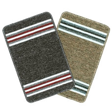 Deals, Discounts & Offers on  - BEDSPUN Nylon 14 in X 22 in Stripes Floor Mat