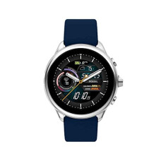 Deals, Discounts & Offers on Electronics - [Use J and K Bank Card] Fossil Gen 6 Display Wellness Edition Blue Smartwatch FTW4070