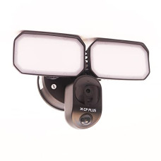 Deals, Discounts & Offers on Electronics - CP PLUS 4MP Outdoor Wi-fi Floodlight Camera | 110 Angle of View | Built-in Mic | Night Vision | SD Storage (up to 128) | Night Vision | IP Ratings  IP65 | Spot Light Distance 5Mtr | CP-F41A