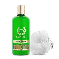 Deals, Discounts & Offers on  - DENVER Purifying Body Wash with Tea Tree Oil - 325MLwith Loofah | Soap Free formula - Deep Cleansing Bath Gel Cleanser