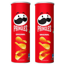 Deals, Discounts & Offers on  - Kellogg's Pringles Original 107 g (Pack of 2)