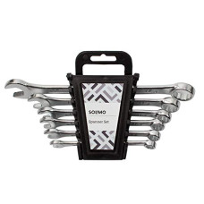 Deals, Discounts & Offers on  - Amazon Brand - Solimo Carbon Steel Combination Spanner Set (Pack of 6)