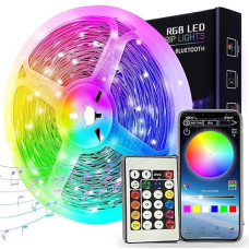 Deals, Discounts & Offers on  - TECHBLAZE Copper 15 Meter 150 Led Rgb Strip Lights For Room With 16 Modes Remote Controller Bright Rgb Color Changing String Lights For Home Decoration Diwali/Ganesh Chaturthi/False Ceiling