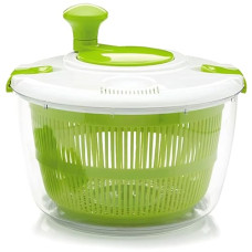 Deals, Discounts & Offers on  - Carzillion Multifunctional Salad Spinner Vegetable and Fruit Dryer | 5L Spin Basket Drainer to Remove Excess Water | Use