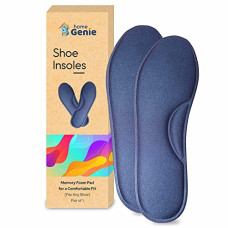 Deals, Discounts & Offers on  - Home Genie Memory Foam Shoes Insole | shoe Insoles for All Shoes | Shoe Insole