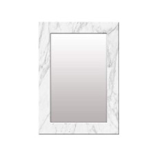 Deals, Discounts & Offers on  - 999STORE Printed Mirror for Vanity Mirror Small White Marvel washroom Mirror