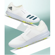 Deals, Discounts & Offers on Men - ADIDASHowzat Spike 20 Cricket Shoes For Men(White)