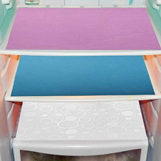 Deals, Discounts & Offers on  - Kuber Industries Circle Design 3 Piece PVC Refrigerator Drawer Mat Set - 19