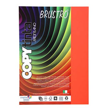 Deals, Discounts & Offers on Electronics - BRUSTRO Copytinta Coloured Craft Paper A4 Size 80 GSM Dark Orange Shade, 30 Sheets Pack. Double Side Coloured