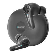 Deals, Discounts & Offers on Headphones - Blaupunkt Newly Launched BTW300 Platinum Hybrid ANC Moksha in Ear Earbuds with 42dB I 6 Mics CRISPR ENC I Blink Pair Tech I Ambient Mode Noise Cancelling I TurboVolt Fast Charging(Matte Black)
