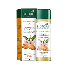 Deals, Discounts & Offers on Beauty Care - Biotique Almonmd Oil Deep Cleanse Purifying Cleansing Oil Face & Eye Makeup Remover For Normal to Dr