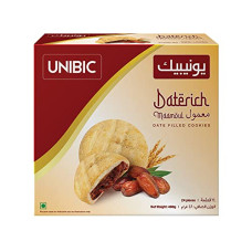 Deals, Discounts & Offers on Vegetables & Fruits - UNIBIC : Center Filled Date Cookies, 480gm