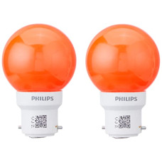 Deals, Discounts & Offers on  - Philips Deco Mini Base B22 0.5-Watt LED Bulb (Pack of 4, Red)