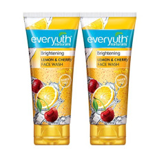 Deals, Discounts & Offers on Beauty Care - Everyuth Brightening Lemon Cherry Face Wash 150 gm (Pack of 2)