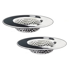 Deals, Discounts & Offers on Home Improvement - Seatery 2PCS Bathtub Drain Strainers, Shower Drain Filter Baskets, Stainless Steel Drain Hair Catcher for Bathroom Laundry Floor Drain, Fit