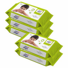 Deals, Discounts & Offers on Baby Care - Little Angel Super Soft Cleansing Baby Wipes, 360 Count, Enriched with Aloe vera & Vitamin E, pH Balanced, Dermatologically Tested & Alcohol-free, Pack of 5, 72 count/pack