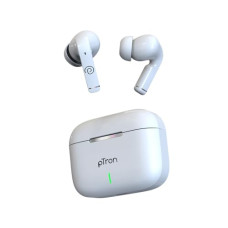 Deals, Discounts & Offers on Headphones - pTron Basspods P251+ In-Ear TWS Earbuds with 50H Playtime, 12mm Drivers, TruTalk AI-ENC Calls, HD Mic, Movie Mode, Touch Controls, Bluetooth 5.1 Wireless Headphones, Type C Fast Charging & IPX4(White)