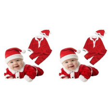 Deals, Discounts & Offers on  - EITHEO Christmas Costume Santa Claus Dress for Kids (6-1.5 years) Christmas Costume Santa Claus Dress