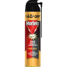 Deals, Discounts & Offers on  - Mortein 600 ml - 2 in 1 Mosquito Killer & Cockroach Killer Spray - 600ml | All Insect Killer | Lemon Fragrance | 100% Kill Guarantee | Mosquito Repellent, Mosquito Spray Aerosol