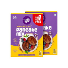 Deals, Discounts & Offers on Baby Care - Yogabar Pancake Mix, Chocolate Pan Cake Mix Powder, 0 Maida, 0 Preservatives, Goodness of Jowar, Oats, Bajra, Ragi, Healthy Breakfast