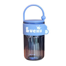 Deals, Discounts & Offers on  - Happykids Tritan Portable reusable drinking cup sports water bottle with handle 500 ml (Blue)