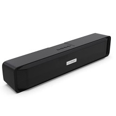 Deals, Discounts & Offers on Electronics - INSTAPLAY STAGE100PRO Bluetooth Soundbar Speaker, 16W Output/BT5.0/USB/TF CardC Type Fast Charging, Powerful Bass, Works with TV/Computer/Mobile