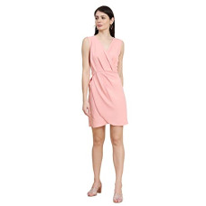 Deals, Discounts & Offers on  - KERI PERRY Women's Lycra Western Dress One Piece(Pink)