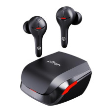 Deals, Discounts & Offers on Headphones - pTron PlayBuds 1 Pro in-Ear TWS Earbuds, Quad Mic Hybrid ENC Calls, 35ms Low Latency Gaming, 50Hrs Playtime, Bluetooth 5.3 Wireless Headphones with Mic, Type-C Fast Charging & IPX5 (Black Matt)