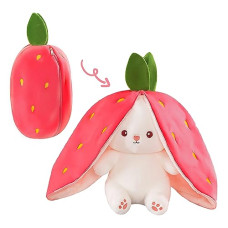 Deals, Discounts & Offers on  - Kidology Plush Toy Pillow, Reversible Bunny, Cute Rabbit Sofa Pillow, Easter Bunny Stuffed Animal Cute Rabbit Plushie Birthday Gift