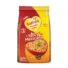 Deals, Discounts & Offers on  - Saffola Masala Oats Spicy Mexican, Spicy Flavoured Rolled Oats with High Fibre, Yummy Anytime Snack, 400g