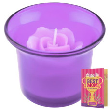 Deals, Discounts & Offers on  - Archies Mother's Day Scented Long Burning Soy Wax Candles Jar with, Fragranced Ambient Atmosphere (Small) Gift
