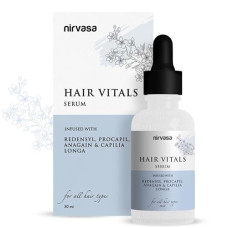 Deals, Discounts & Offers on Beauty Care - Nirvasa Hair Vitals Hair Growth Serum with 3% Redensyl, Procapil & Palmetto | Natural DHT Blocker